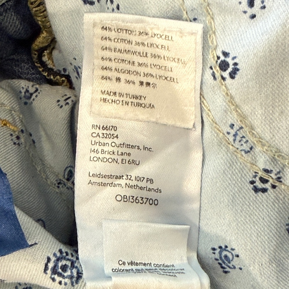 Women’s PILCRO The Breaker Relaxed Jeans- Size 26 - Picture 8 of 10